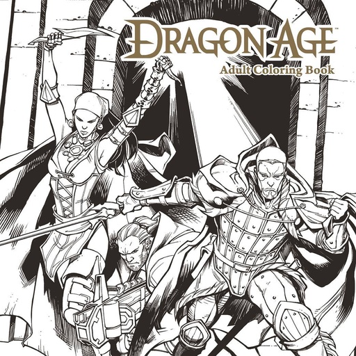 DRAGON AGE ADULT COLORING BOOK