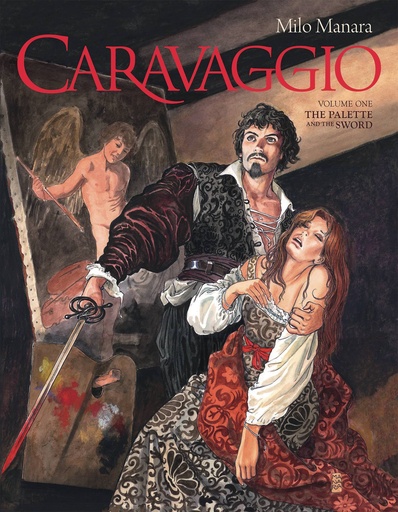 MANARA CARAVAGGIO HC 01 PALETTE AND SWORD
