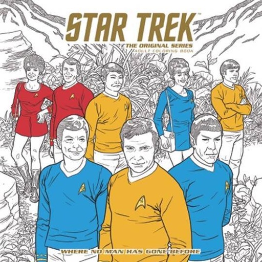 STAR TREK ORIGINAL SERIES ADULT COLORING 02