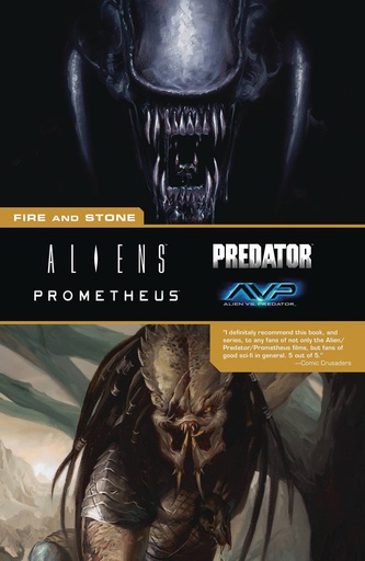 ALIENS PREDATOR PROMETHEUS FIRE AND STONE