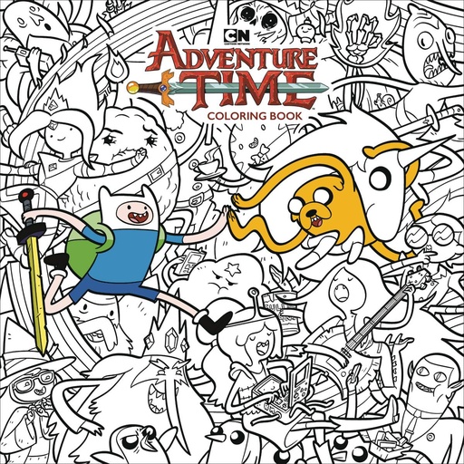 ADVENTURE TIME ADULT COLORING BOOK