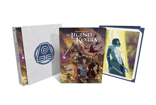 LEGEND KORRA ART ANIMATED DLX ED HC BOOK 04 BALANCE
