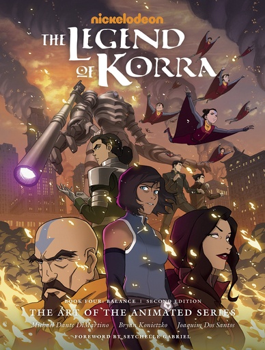 LEGEND OF KORRA ART ANIMATED HC BOOK 04 BALANCE