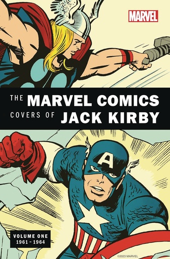 MARVEL COMICS COVERS OF JACK KIRBY VOLUME 1