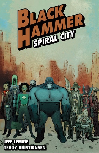 BLACK HAMMER 9 SPIRAL CITY