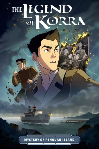 LEGEND OF KORRA MYSTERY OF PENQUAN ISLAND