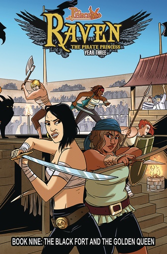 PRINCELESS RAVEN PIRATE PRINCESS 09 BLACK FORT