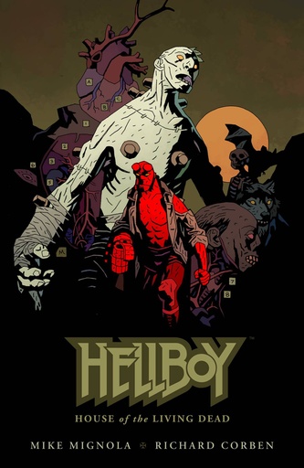 HELLBOY HOUSE OF THE LIVING DEAD HC