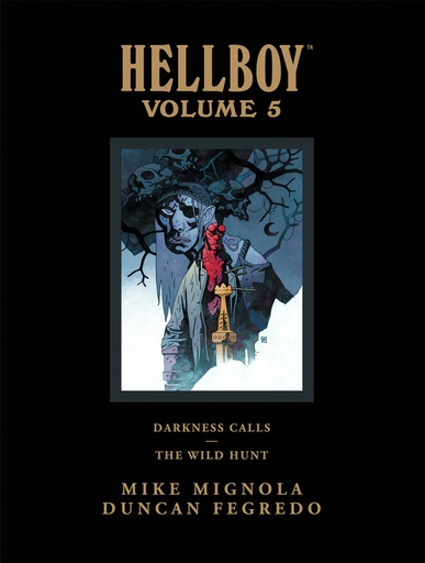 HELLBOY LIBRARY 05 DARKNESS CALLS WILD HUNT HC