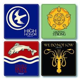 GAME OF THRONES COASTER SET SEASON 02