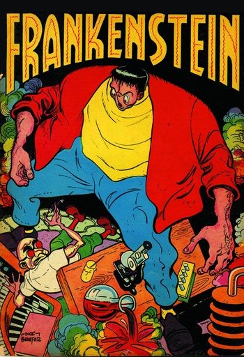 FRANKENSTEIN MAD SCIENCE OF DICK BRIEFER