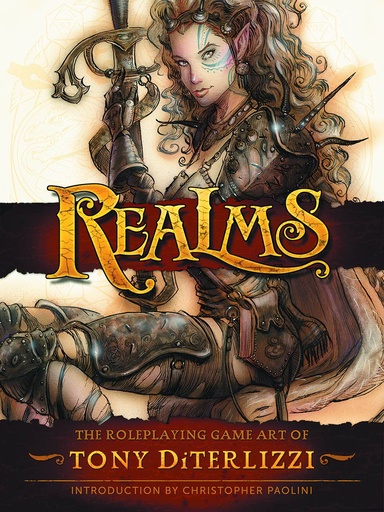 REALMS HC RPG ART OF TONY DITERLIZZI LTD ED