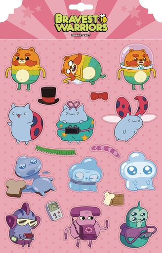 BRAVEST WARRIORS MAGNET SET