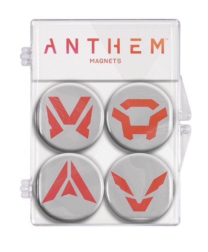 ANTHEM 4 PACK MAGNET SET