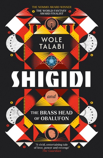 SHIGIDI AND BRASS HEAD OF OBALUFON