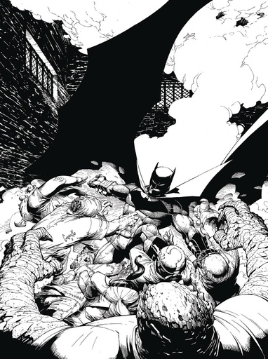 BATMAN THE COURT OF OWLS COLORING BOOK