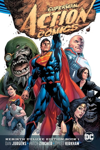 SUPERMAN ACTION COMICS REBIRTH DLX COLL HC 01