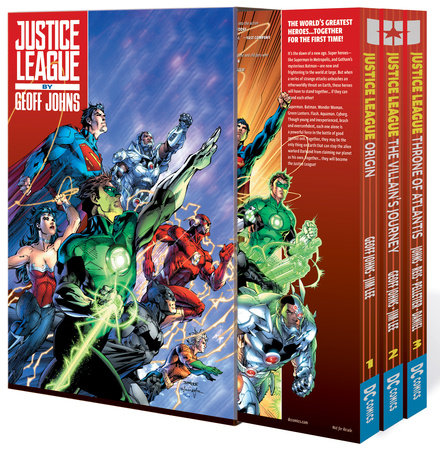 JUSTICE LEAGUE BY GEOFF JOHNS BOX SET 01