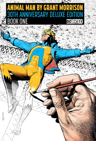 ANIMAL MAN BY GRANT MORRISON HC 01 30TH ANNIV DLX ED