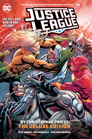 JUSTICE LEAGUE BY CHRISTOPHER PRIEST DLX ED HC