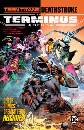 TEEN TITANS DEATHSTROKE THE TERMINUS AGENDA HC