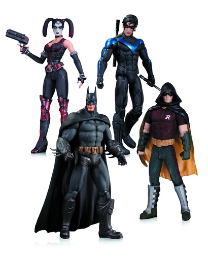 HARLEY QUINN BATMAN NIGHTWING ROBIN AF 04 PACK