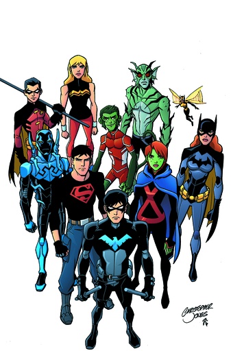 YOUNG JUSTICE 2 GROWING UP