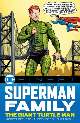 DC FINEST SUPERMAN FAMILY THE GIANT TURTLE MAN
