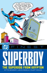 DC FINEST SUPERBOY SUPER-DOG FROM KRYPTON
