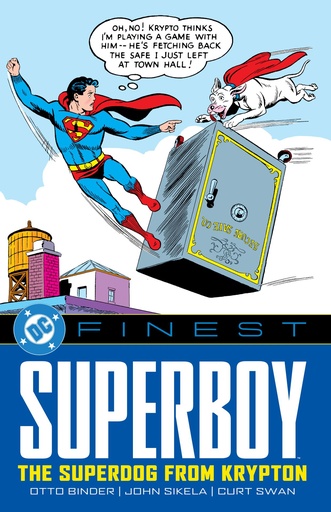 DC FINEST SUPERBOY SUPER-DOG FROM KRYPTON