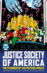 DC FINEST JUSTICE SOCIETY OF AMERICA PLUNDER PSYCHO-PIRATE