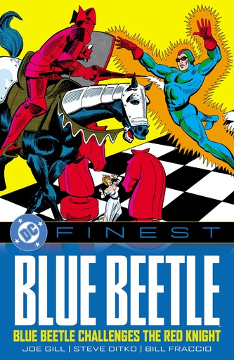 DC FINEST BLUE BEETLE BLUE BEETLE CHALLENGES RED KNIGHT