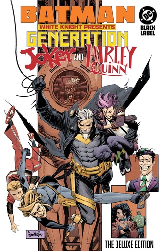 BATMAN WHITE KNIGHT PRES HARLEY QUINN GENERATION JOKER DLX