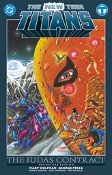 NEW TEEN TITANS THE JUDAS CONTRACT DELUXE HC