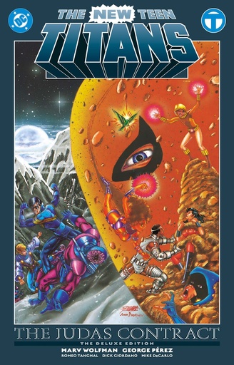 NEW TEEN TITANS THE JUDAS CONTRACT DELUXE HC