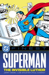 DC FINEST SUPERMAN INVISIBLE LUTHOR