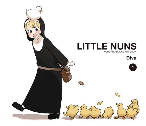 LITTLE NUNS 01 NUNS AND DUCKS ART BOOK
