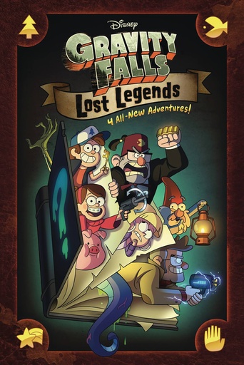 DISNEY GRAVITY FALLS LOST LEGENDS HC