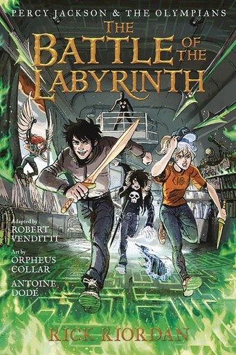 PERCY JACKSON & OLYMPIANS HC 04 BATTLE OF LABYRINTH