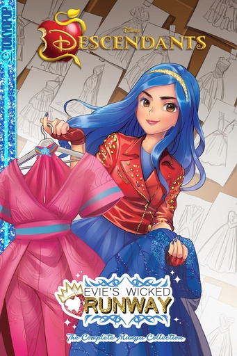 DISNEY DESCENDANTS EVIE S WICKED RUNWAY COMPLETE MANGA COLL
