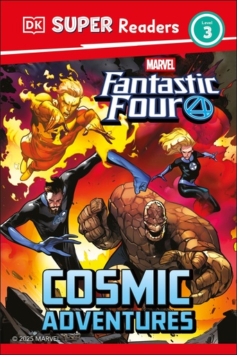 DK SUPER READERS LEVEL 3 MARVEL FANTASTIC FOUR COSMIC ADV