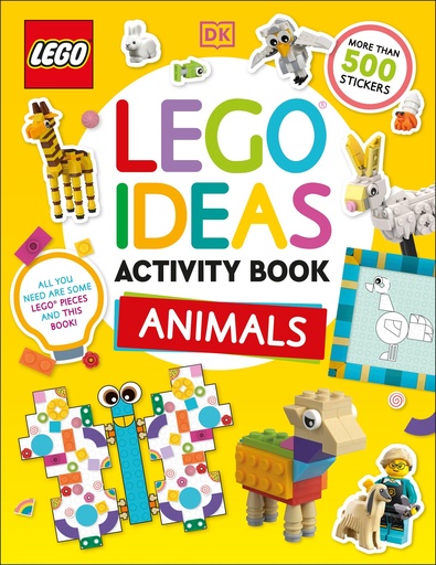 LEGO IDEAS ACTIVITY BOOK ANIMALS