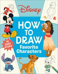 DISNEY HOW TO DRAW FAVORITE CHARACTERS