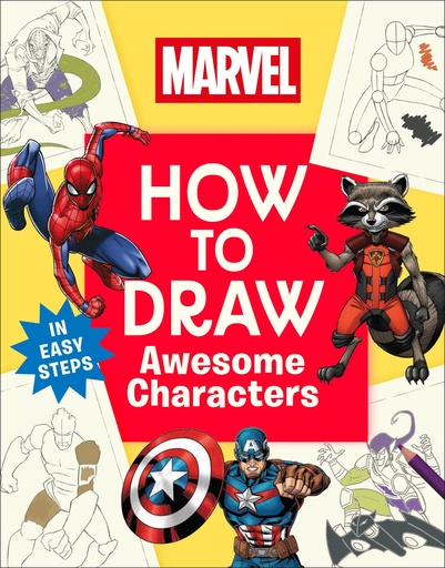 MARVEL HOW TO DRAW AWESOME CHARACTERS
