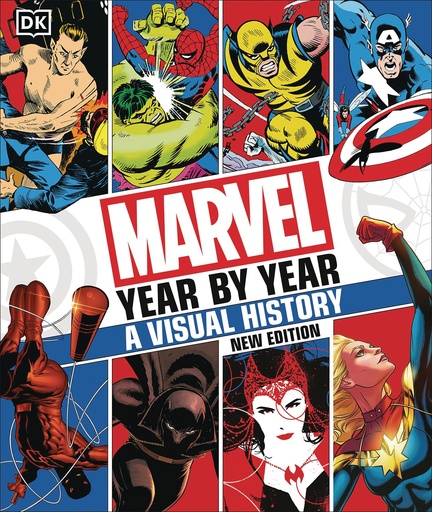 MARVEL YEAR BY YEAR VISUAL HIST HC NEW ED
