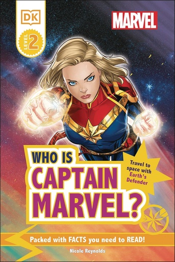 WHO IS CAPT MARVEL DK READER LEVEL 2