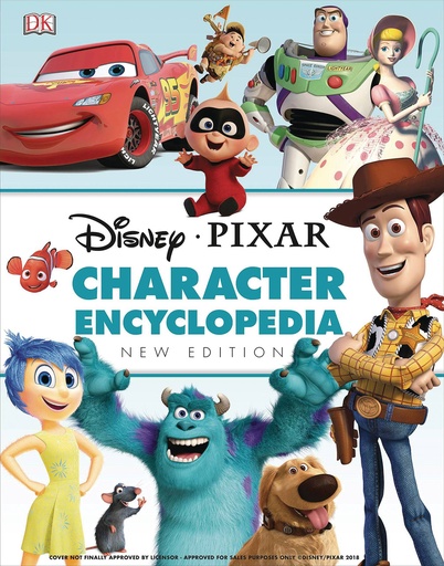 DISNEY PIXAR CHARACTER ENCYCLOPEDIA HC