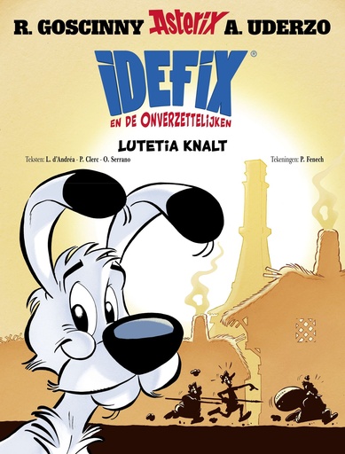 Idefix 7 Lutetia knalt