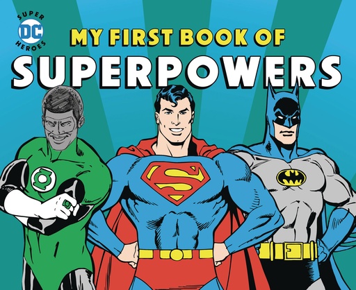 DC SUPER HEROES MY FIRST BOOK OF SUPERPOWERS BOARD BOOK