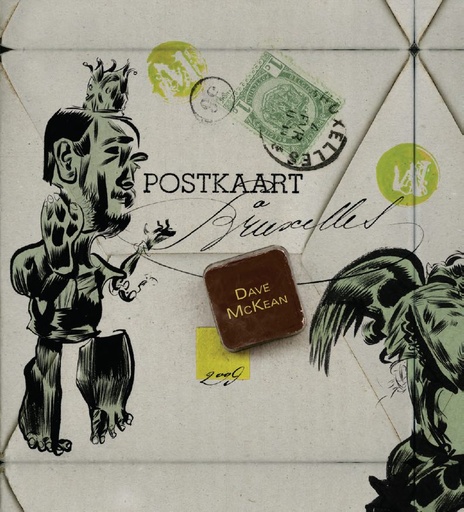 DAVE MCKEAN POSTCARD FROM BRUSSELS HC
